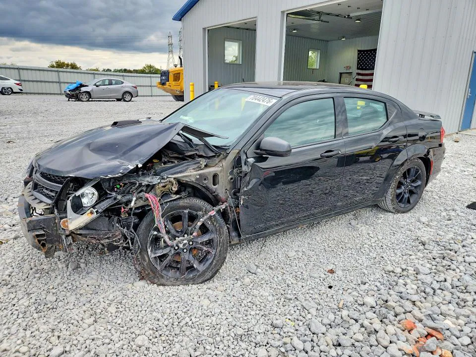 2012 DODGE AVENGER VIN 1C3CDZBG6CN137682 фото 1