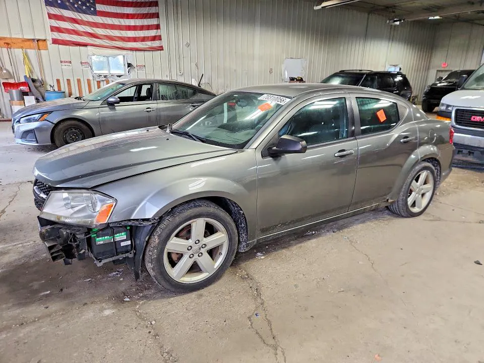 2013 DODGE AVENGER VIN 1C3CDZAB7DN707549 фото 1