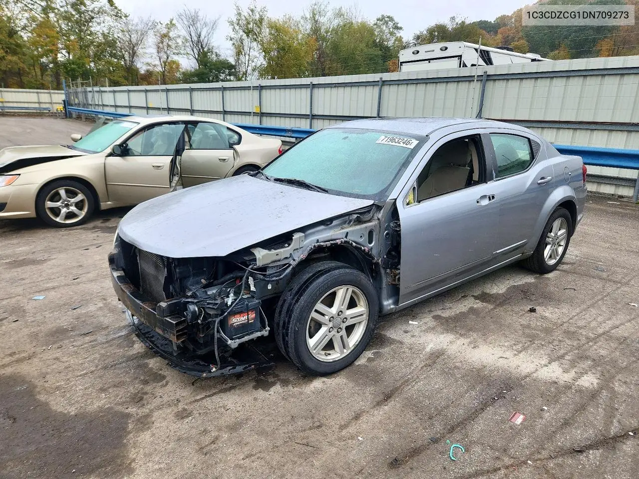 2013 Dodge Avenger Sxt VIN 1C3CDZCG1DN709273 фото 1