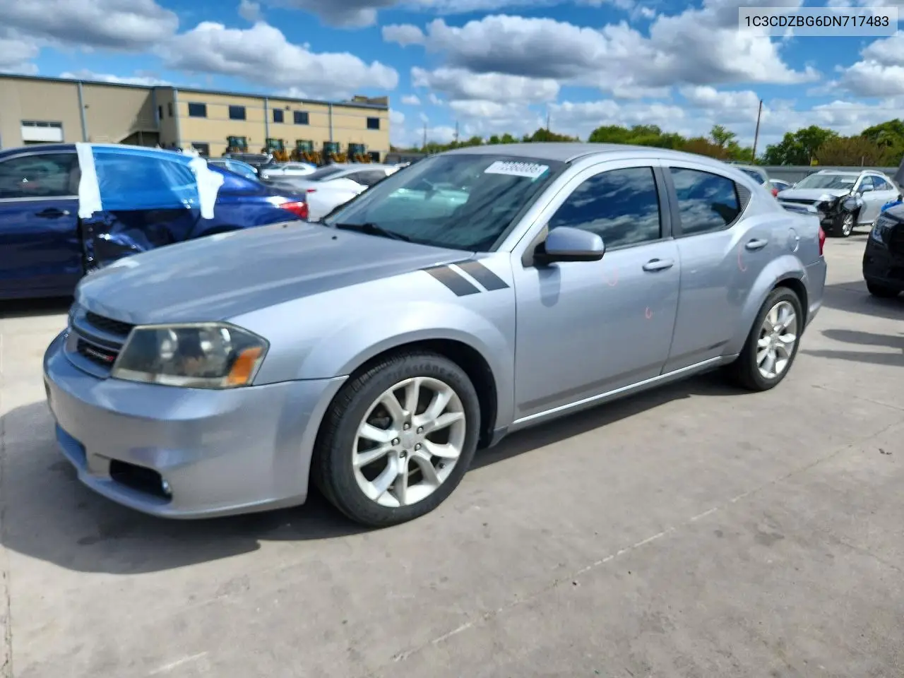 2013 Dodge Avenger R/T VIN 1C3CDZBG6DN717483 фото 1