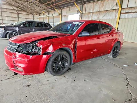 1C3CDZAG5EN219200 — 2014 Dodge Avenger, Передняя часть (Front End), фото до ремонта