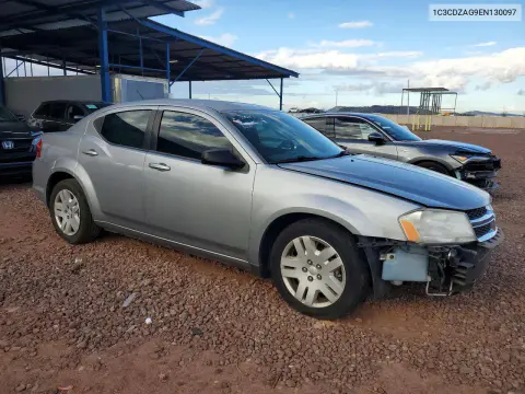 2014 Dodge Avenger Se VIN 1C3CDZAG9EN130097 фото 4