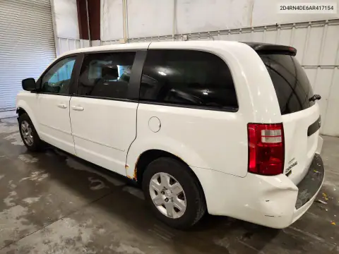 2D4RN4DE6AR417154 — 2010 Dodge Caravan, photo 2 from Copart 15.10.2026, Front end