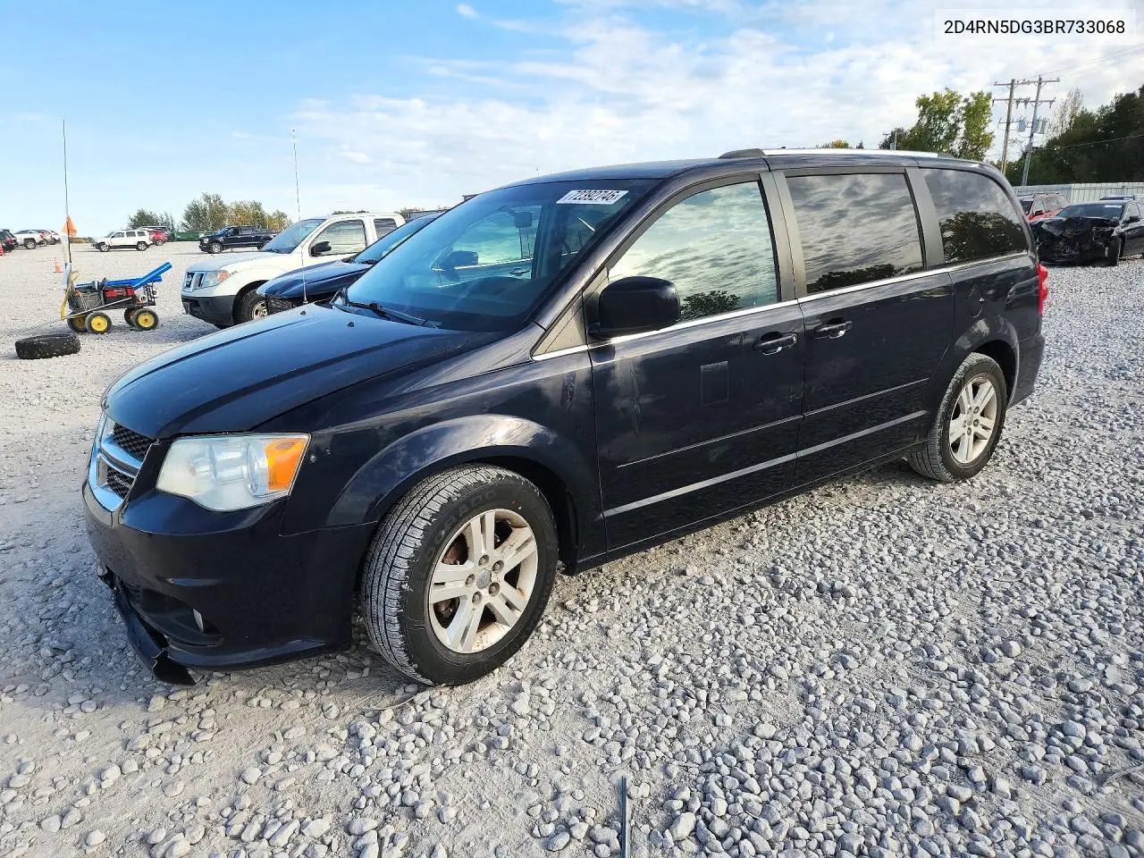 2011 Dodge Grand Caravan Crew VIN 2D4RN5DG3BR733068 фото 1