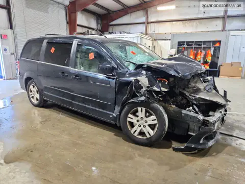 2013 Dodge Grand Caravan Crew VIN 2C4RDGDG2DR588135 фото 4