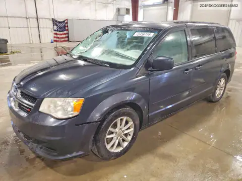 2014 Dodge Grand Caravan Sxt VIN 2C4RDGCG3ER265652 фото 1