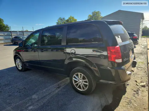 2014 Dodge Grand Caravan Sxt VIN 2C4RDGCG2ER206155 фото 2