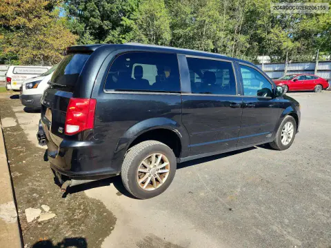 2014 Dodge Grand Caravan Sxt VIN 2C4RDGCG2ER206155 фото 3