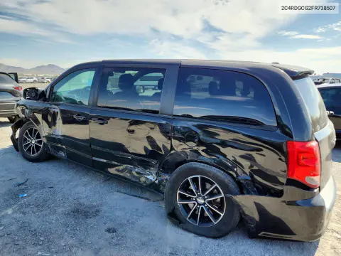 2015 Dodge Grand Caravan Sxt VIN 2C4RDGCG2FR738507 фото 2