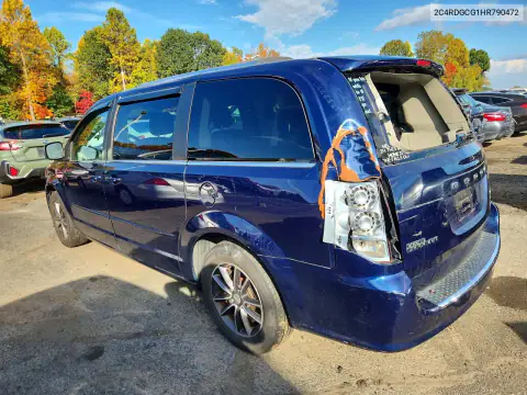 2C4RDGCG1HR790472 — 2017 Dodge Caravan, foto 2 de Copart, Parte trasera