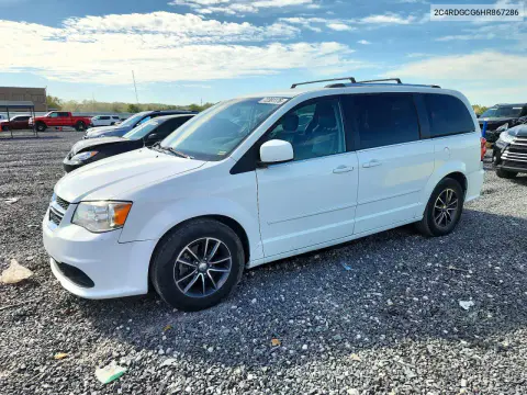 2C4RDGCG6HR867286 — 2017 Dodge Caravan, Град, фото до ремонта