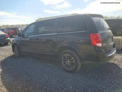 2017 Dodge Grand Caravan Sxt VIN 2C4RDGCG9HR766940 фото 2