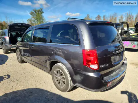 2C4RDGCG2HR864420 — 2017 Dodge Caravan, foto 2 de Copart, Inundación