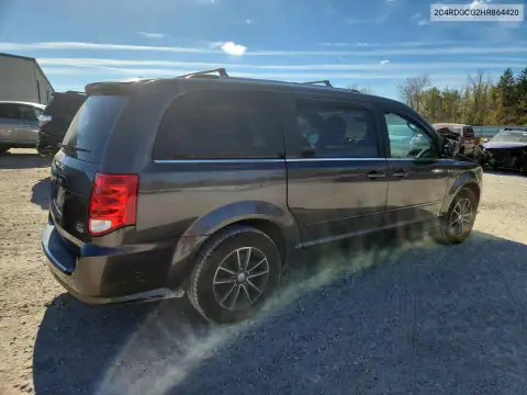 2C4RDGCG2HR864420 — 2017 Dodge Caravan, foto 3 de Copart, Inundación
