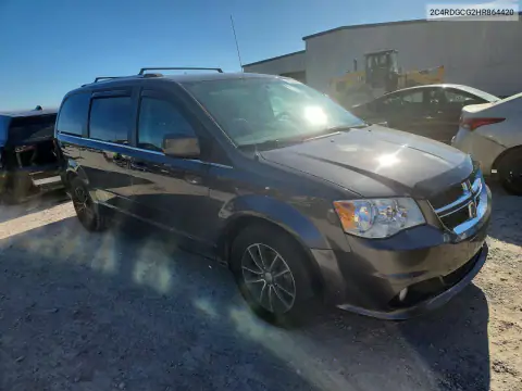 2C4RDGCG2HR864420 — 2017 Dodge Caravan, foto 4 de Copart, Inundación
