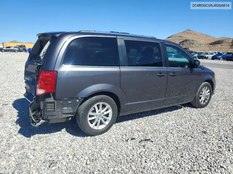 2C4RDGCG5JR266814 — 2018 Dodge Caravan, ფოტო 3, Copart, უკანა ნაწილი