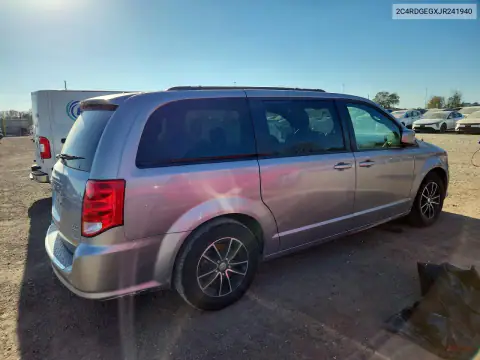 2C4RDGEGXJR241940 — 2018 Dodge Caravan, фото 3 з Copart, Підтоплення