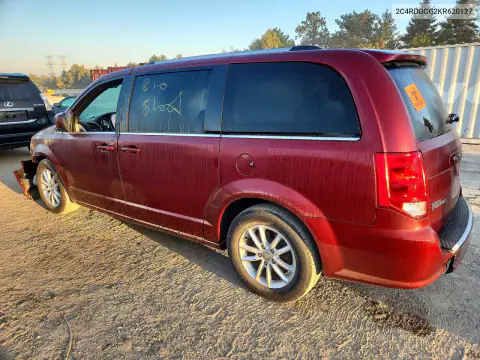 2C4RDGCG2KR620127 — 2019 Dodge Caravan, ფოტო 2, Copart, წინა ნაწილი