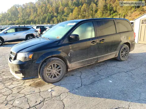 2C4RDGEG3LR202271 — 2020 Dodge Caravan, Front end, before-repair photos