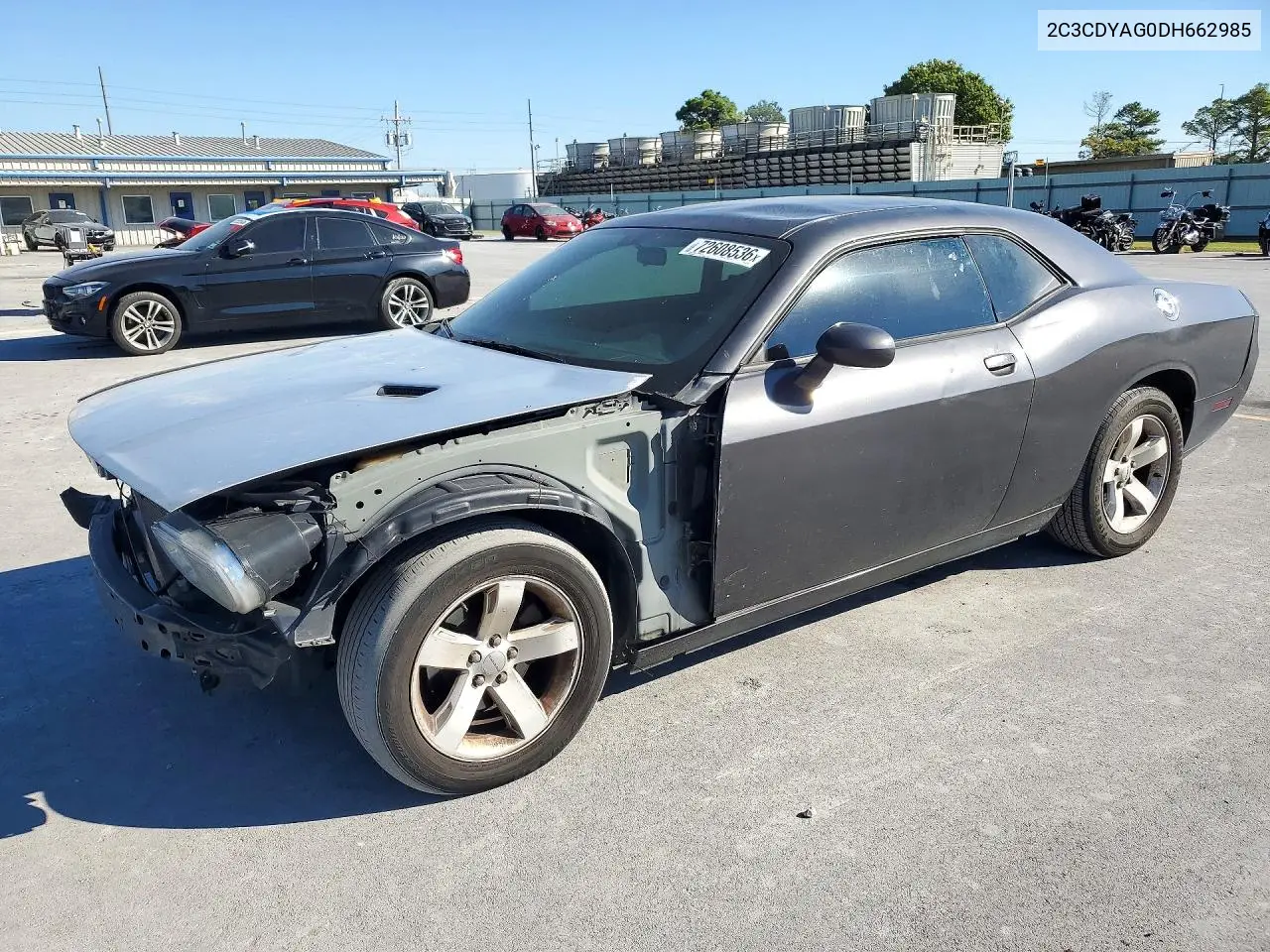 2013 Dodge Challenger Sxt VIN 2C3CDYAG0DH662985 фото 1