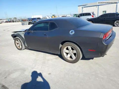 2013 Dodge Challenger Sxt VIN 2C3CDYAG0DH662985 фото 2
