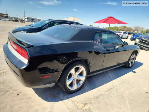 2014 Dodge Challenger Sxt VIN 2C3CDYAG9EH214830 фото 3