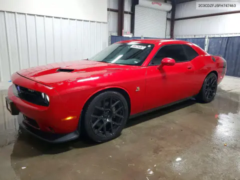 2015 Dodge Challenger R/T Scat Pack VIN 2C3CDZFJ5FH747463 фото 1