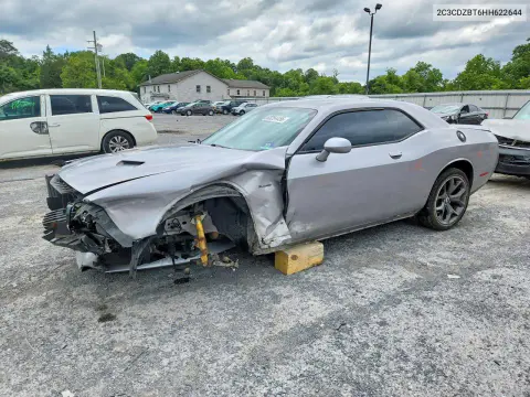2C3CDZBT6HH622644 — 2017 Dodge Challenger, Повреждения со всех сторон, фото до ремонта