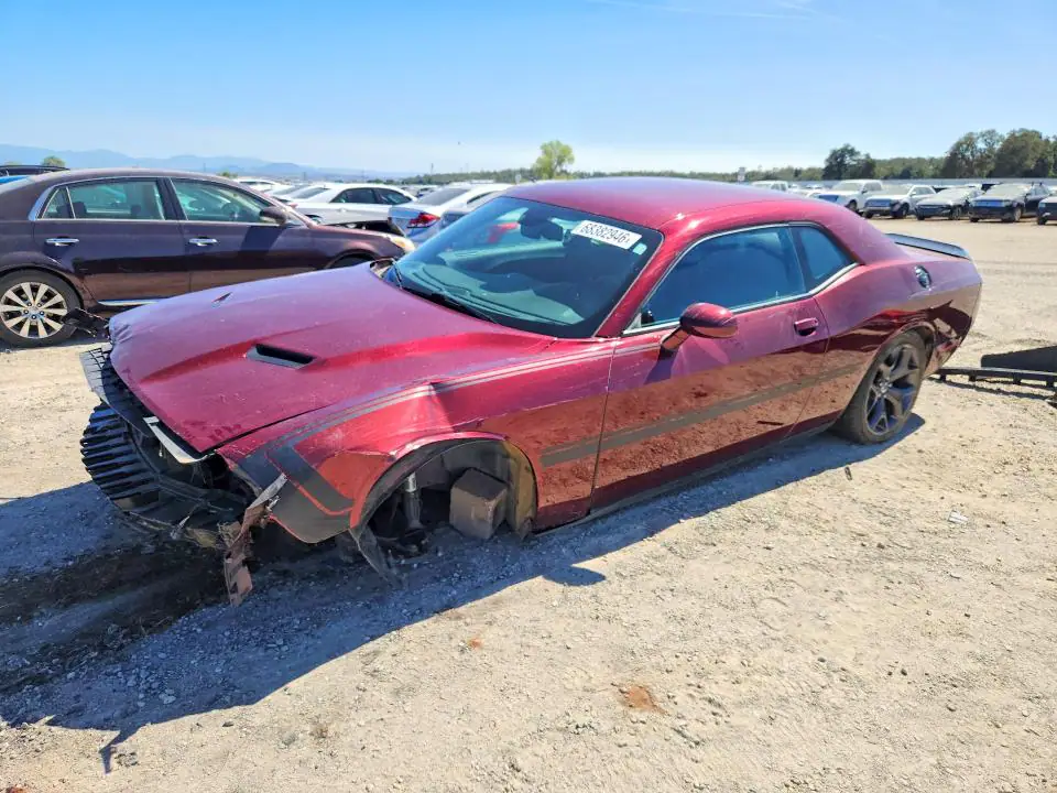 2C3CDZAGXHH626149 Dodge Challenger 2017 — Front end damage, before-repair photo