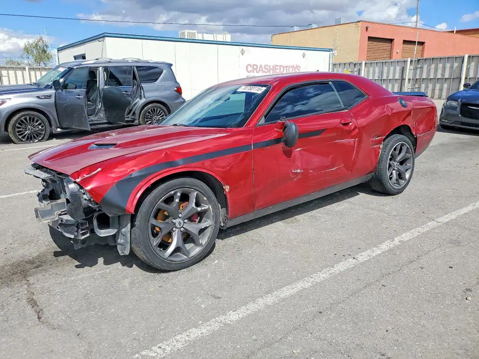 2C3CDZAG3HH611749 Dodge Challenger 2017 — Front end damage, before-repair photo