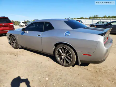 2C3CDZFJ8HH624727 — 2017 Dodge Challenger, zdjęcie 2 z Copart, Przód