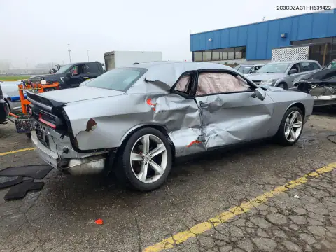 2C3CDZAG1HH639422 — 2017 Dodge Challenger, zdjęcie 3 z Copart, Tył