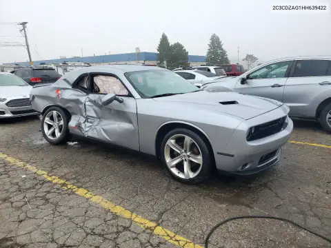 2C3CDZAG1HH639422 — 2017 Dodge Challenger, zdjęcie 4 z Copart, Tył