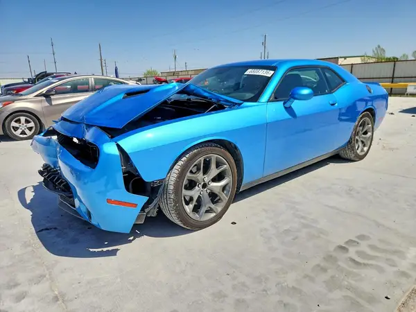 2C3CDZAG7JH310455 Dodge Challenger 2018 — Front end damage, before-repair photo