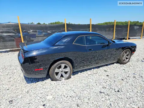 2C3CDZAG8JH339415 — 2018 Dodge Challenger, zdjęcie 3 z Copart, Zalanie