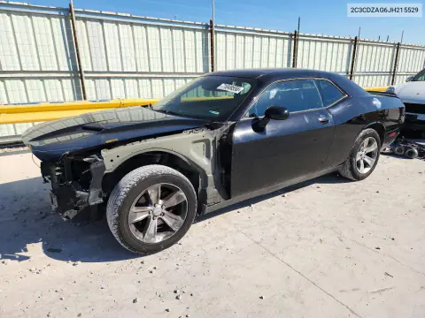 2018 Dodge Challenger Sxt VIN 2C3CDZAG6JH215529 фото 1