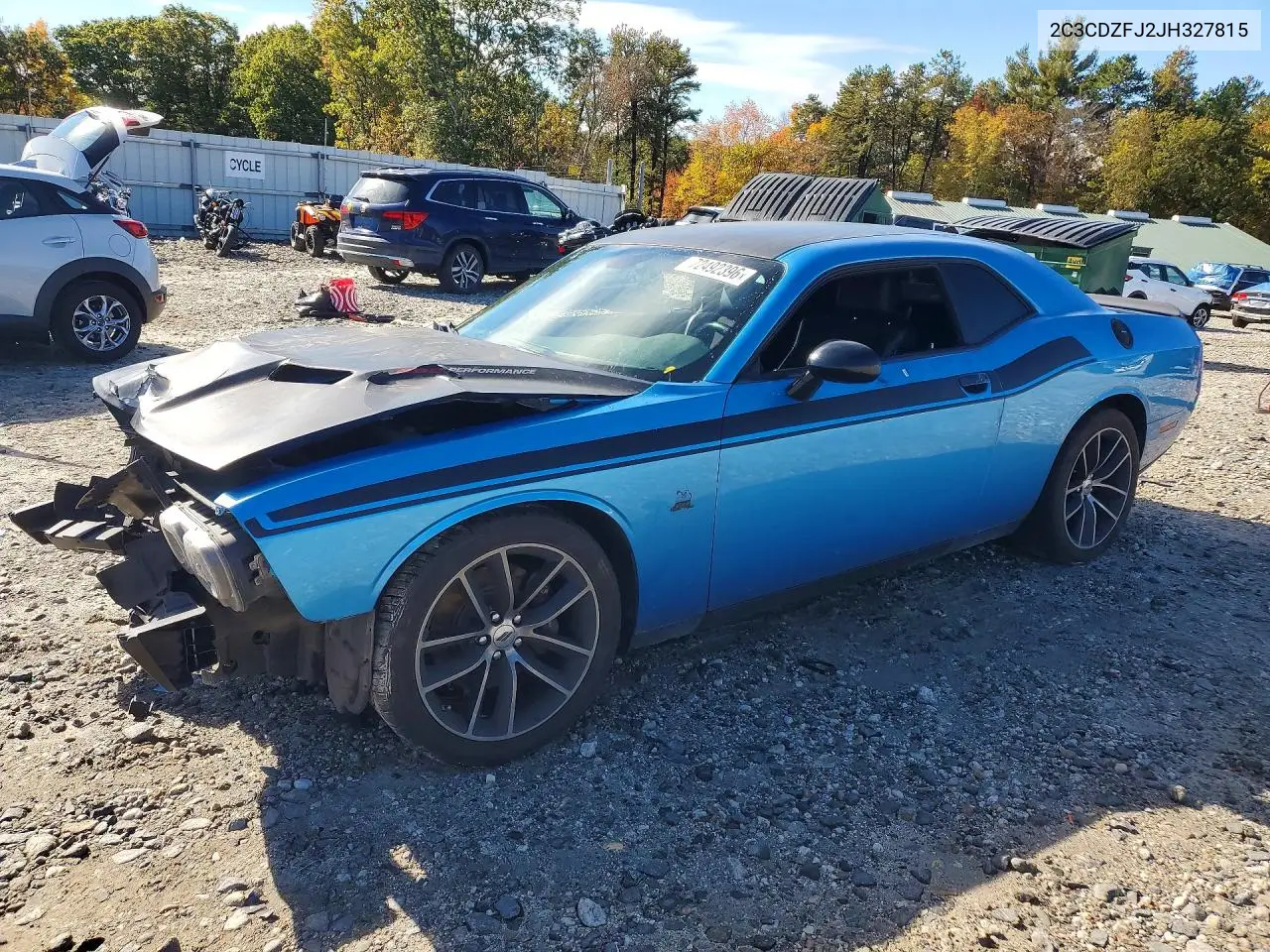 2018 Dodge Challenger R/T 392 VIN 2C3CDZFJ2JH327815 фото 1