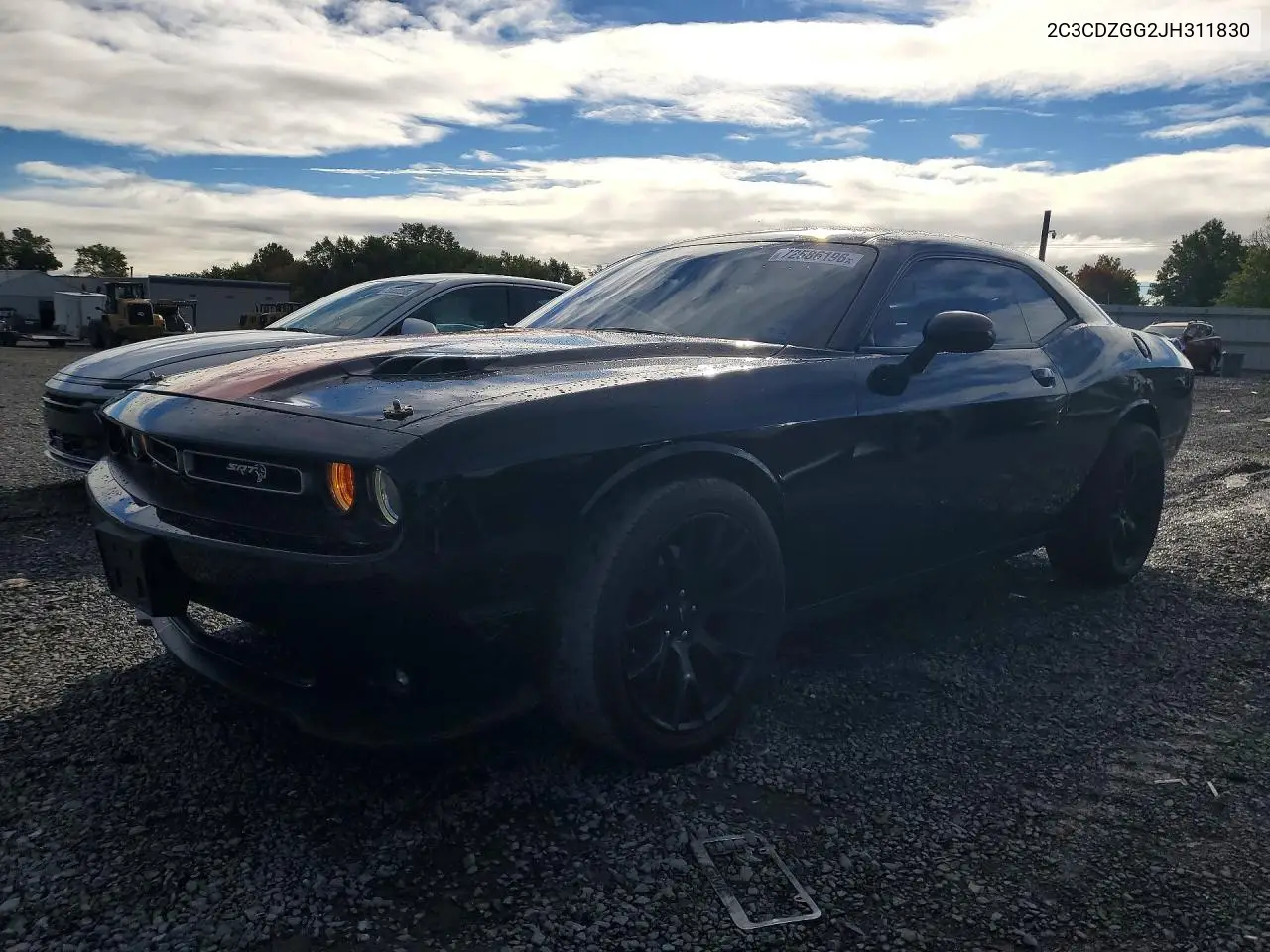 2018 Dodge Challenger Gt VIN 2C3CDZGG2JH311830 фото 1