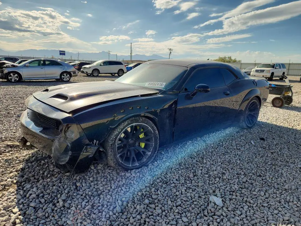 2C3CDZL90KH503143 Dodge Challenger 2019 — повреждение Передняя часть, фото до ремонта