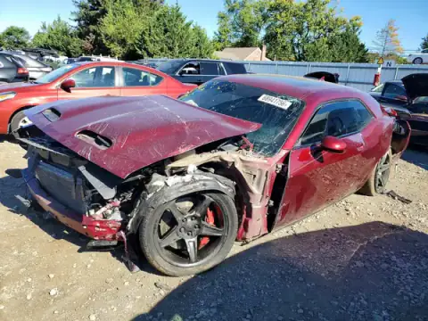 2C3CDZC92KH595890 — 2019 Dodge Challenger, წინა ნაწილი (Front End), ფოტოები შეკეთებამდე