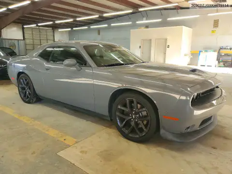 2C3CDZJGXKH623114 — 2019 Dodge Challenger, фото 4 с аукциона Copart, ЗАДНЯЯ ЧАСТЬ