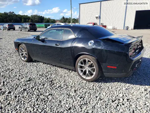 2C3CDZJG4LH247379 — 2020 Dodge Challenger, foto 2 de Copart, Parte trasera