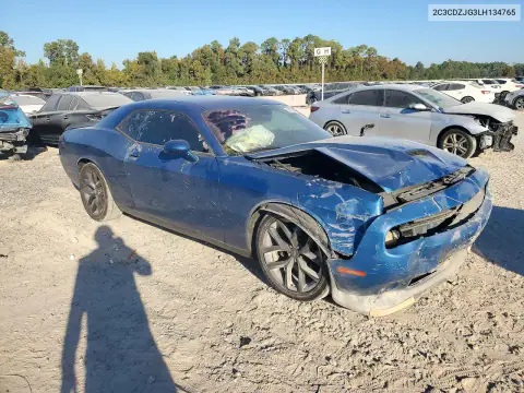 2C3CDZJG3LH134765 — 2020 Dodge Challenger, photo 4 from Copart, Front end