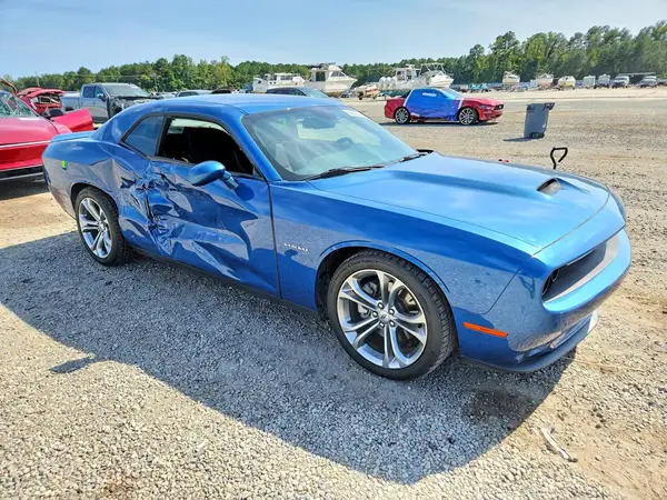 2C3CDZBT3MH645146 — 2021 Dodge Challenger, photo 4 from Copart, Side