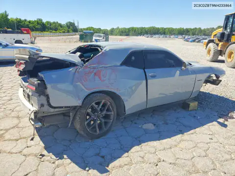 2C3CDZBT9NH233864 — 2022 Dodge Challenger, фото 3 с аукциона Copart, ПОВРЕЖДЕНИЯ СО ВСЕХ СТОРОН