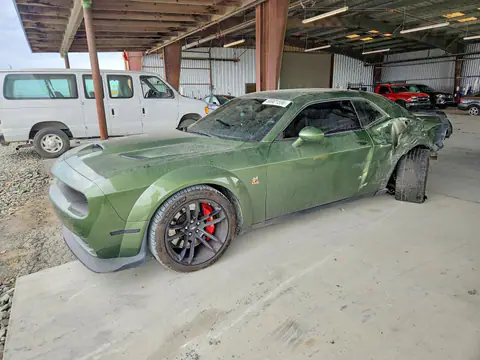 2C3CDZFJ6NH124075 — 2022 Dodge Challenger, Parte trasera (Rear End), fotos antes de reparar