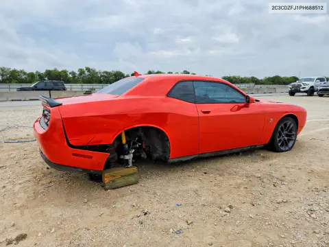 2023 Dodge Challenger R/T Scat Pack VIN 2C3CDZFJ1PH688512 фото 3