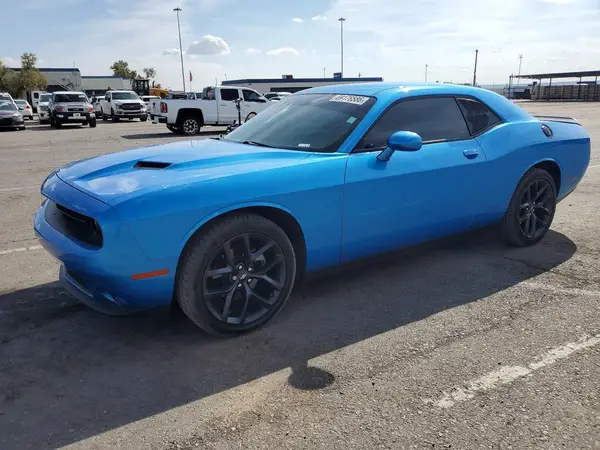 2C3CDZAG8PH655230 Dodge Challenger 2023 — Side damage, before-repair photo