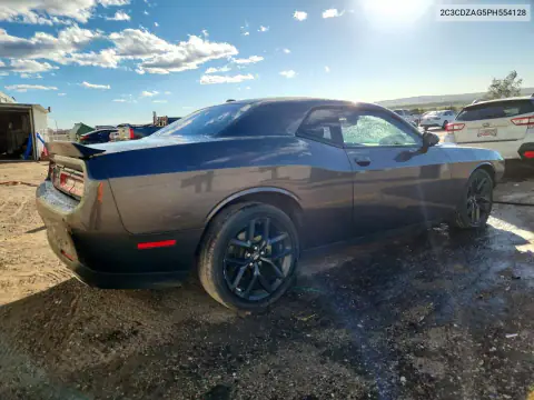 2C3CDZAG5PH554128 — 2023 Dodge Challenger, фото 3 з Copart, Передня частина
