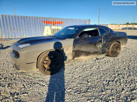 2C3CDZL99PH614457 — 2023 Dodge Challenger, Lateral, fotos antes de reparar